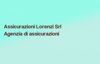 Assicurazioni Lorenzi Srl