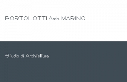 BORTOLOTTI Arch. MARINO