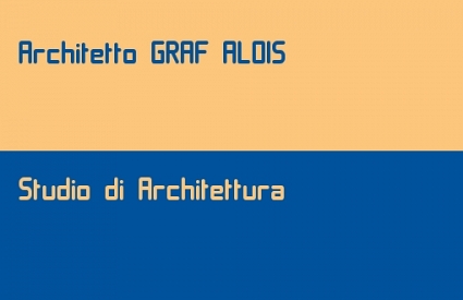Architetto GRAF ALOIS