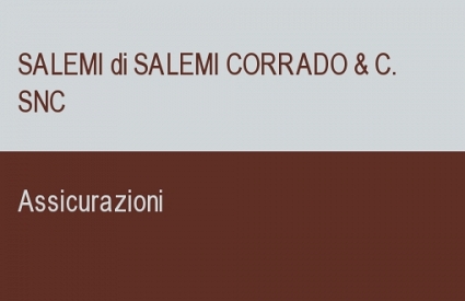 SALEMI di SALEMI CORRADO & C. SNC