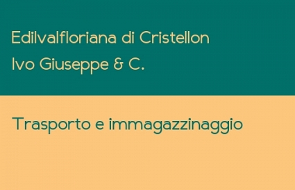 Edilvalfloriana di Cristellon Ivo Giuseppe & C.