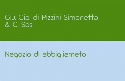 Giu. Gia. di Pizzini Simonetta & C. Sas