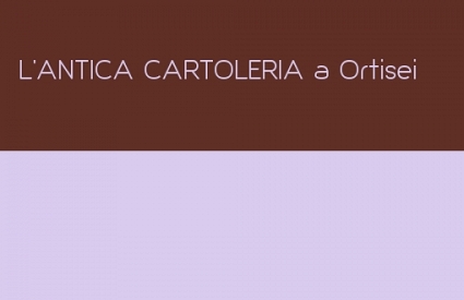 L'ANTICA CARTOLERIA a Ortisei