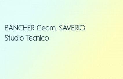 BANCHER Geom. SAVERIO