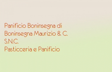 Panificio Boninsegna di Boninsegna Maurizio & C. S.N.C.