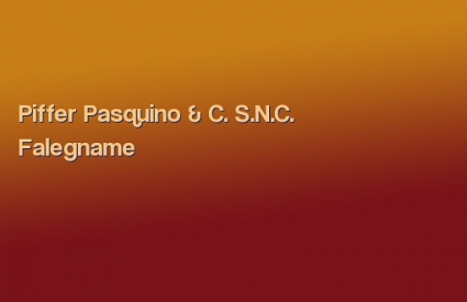 Piffer Pasquino & C. S.N.C.