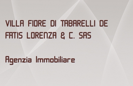 VILLA FIORE DI TABARELLI DE FATIS LORENZA & C. SAS