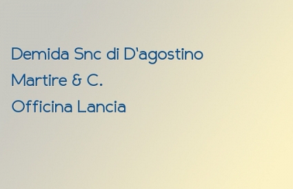 Demida Snc di D'agostino Martire & C.