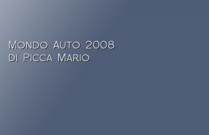 Mondo Auto 2008
